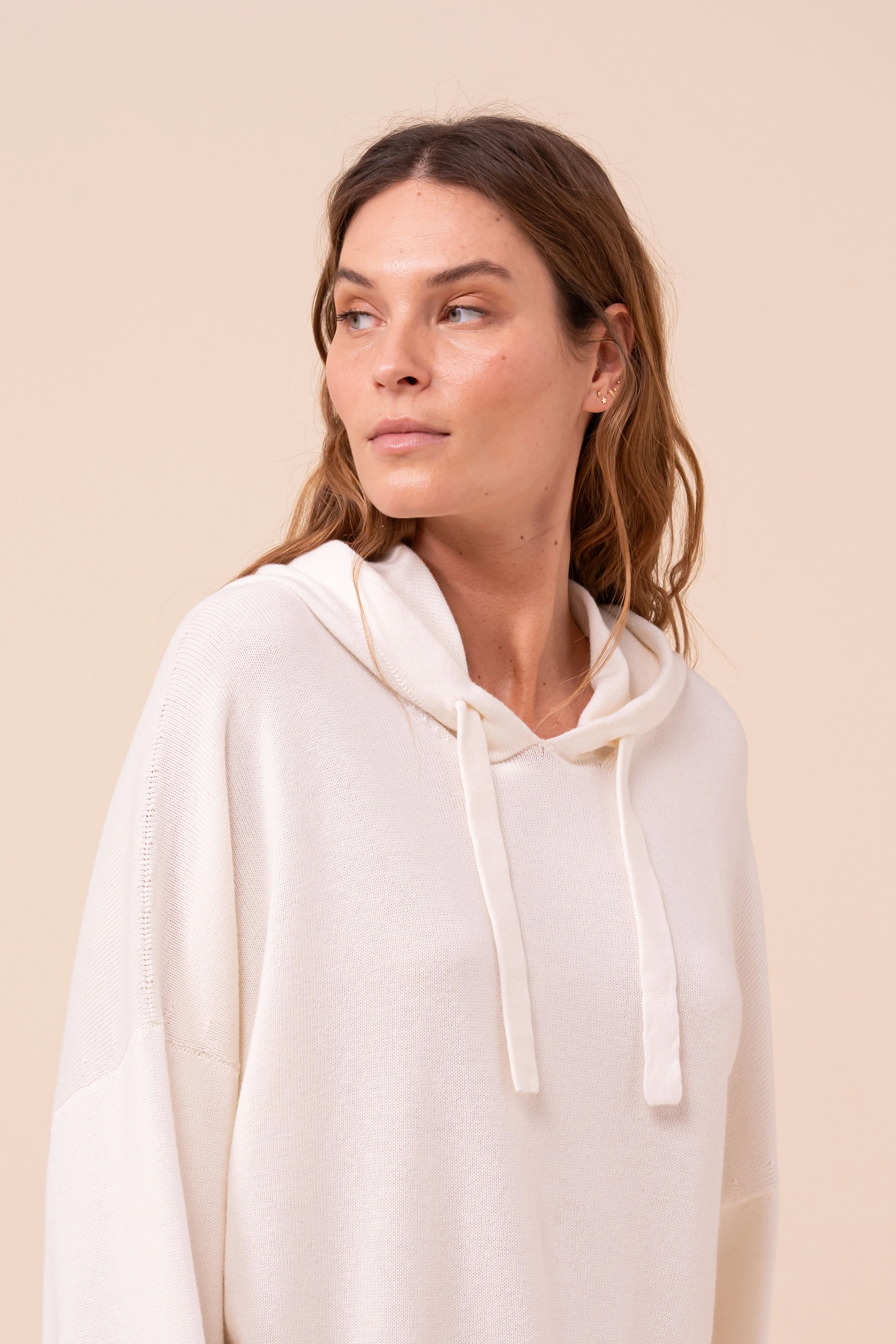 Pierre Cotton and Cashmere Knit Hoodie - Image 4