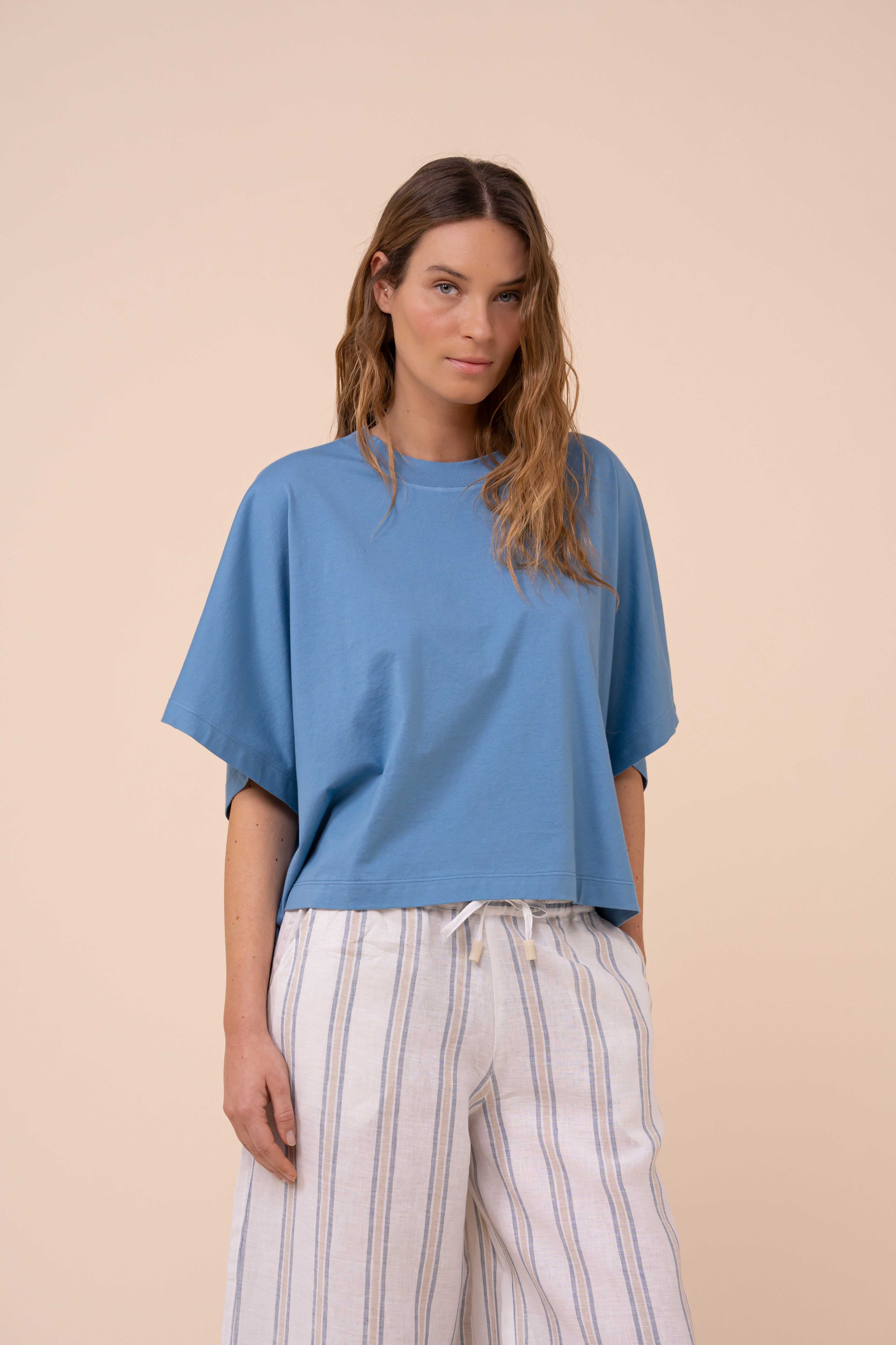 Sandro Giza Organic Cotton Boxy T-Shirt