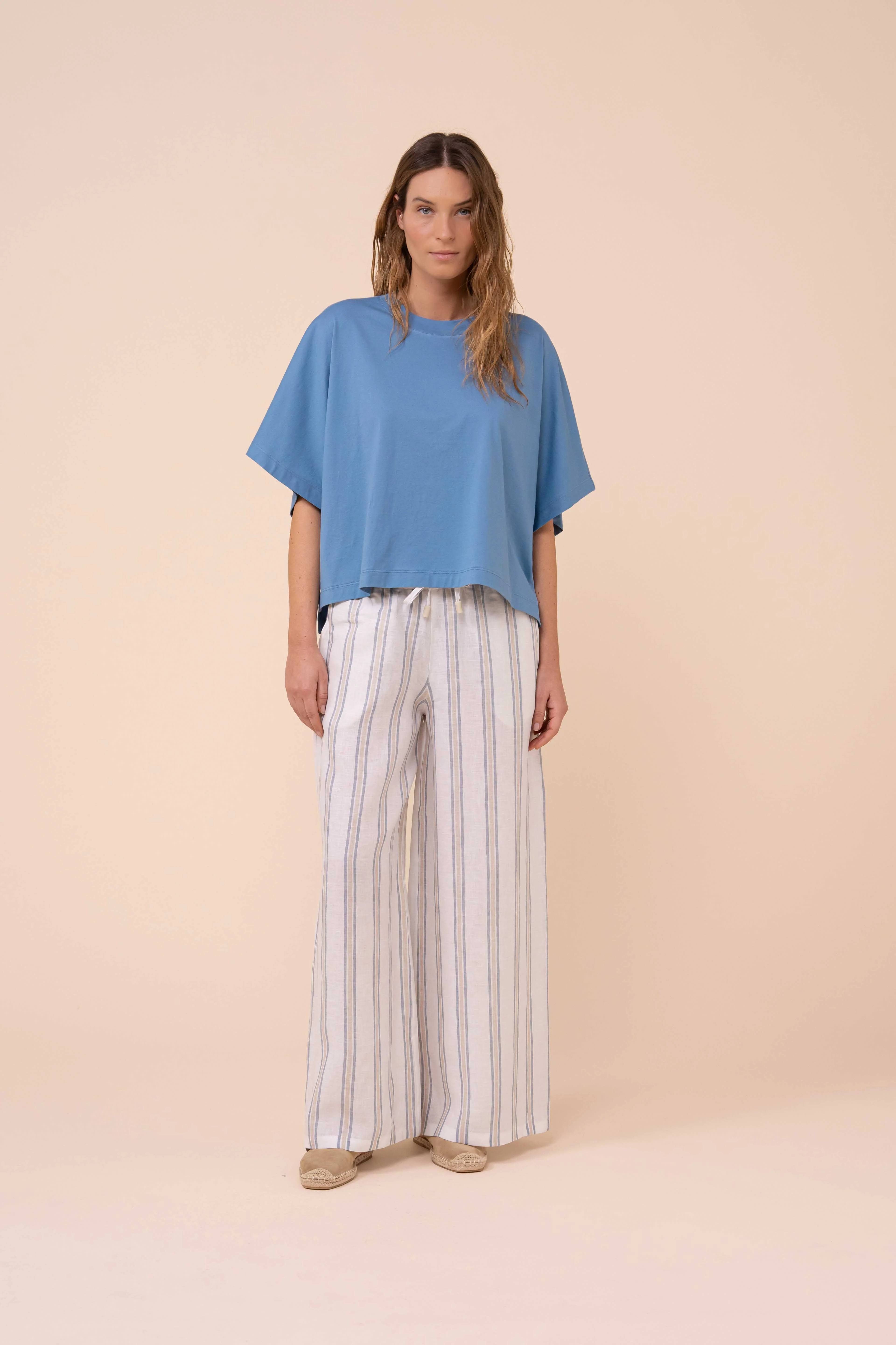 Sandro Giza Organic Cotton Boxy T-Shirt - Image 2