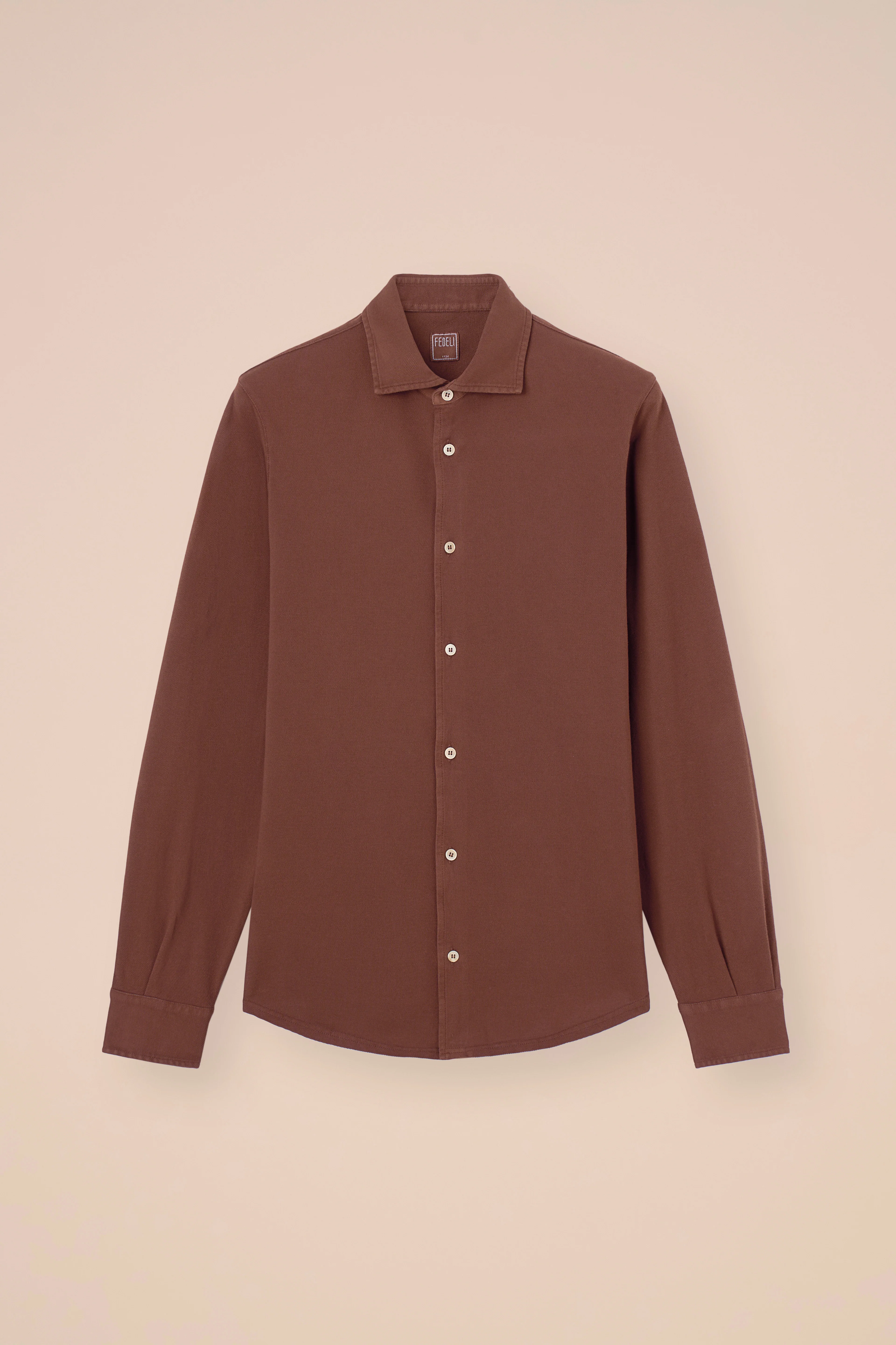 Steve Piquet Cotton Long Sleeve Shirt - Image 6