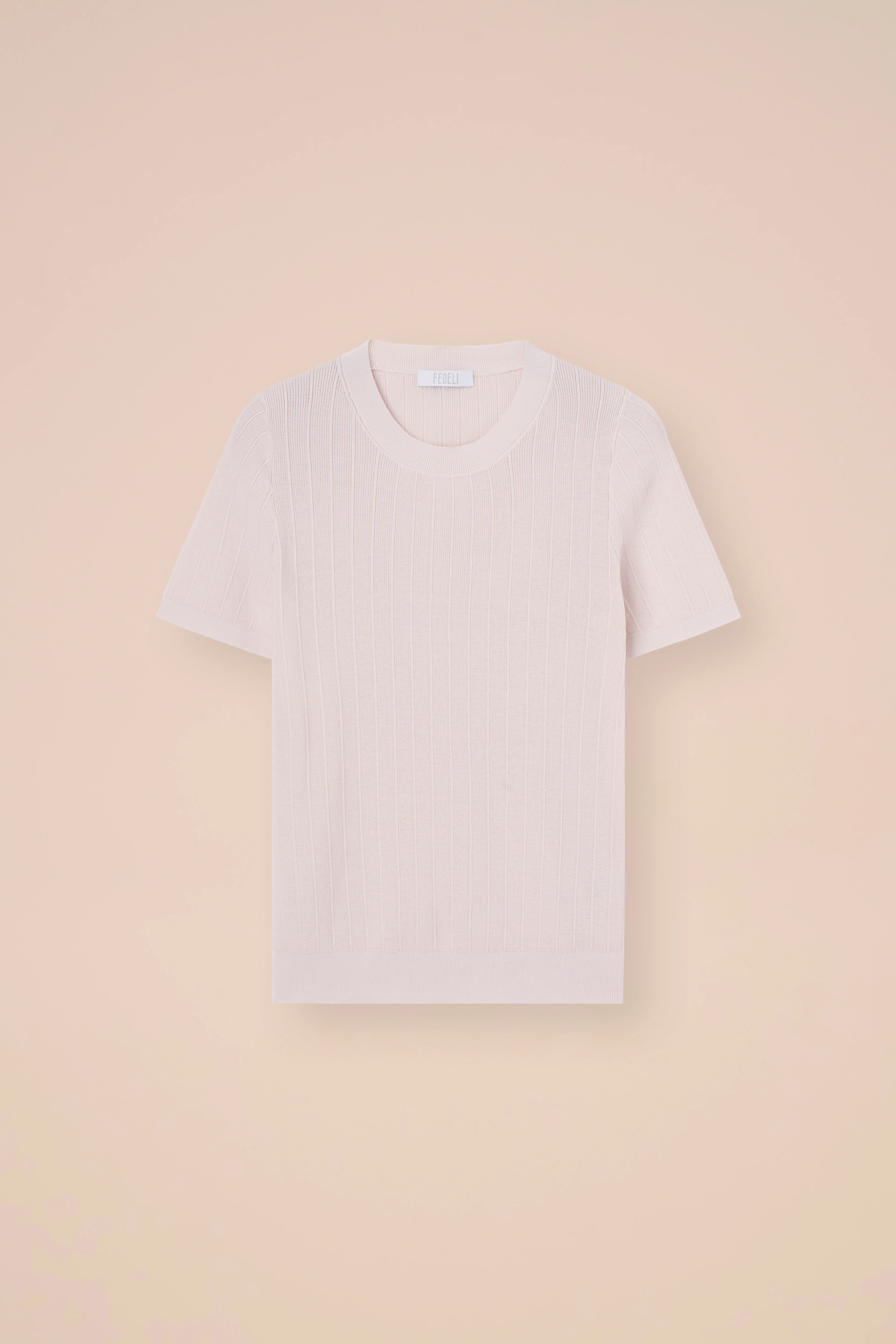 Tate Dusty Cotton Knit T-Shirt - Image 6