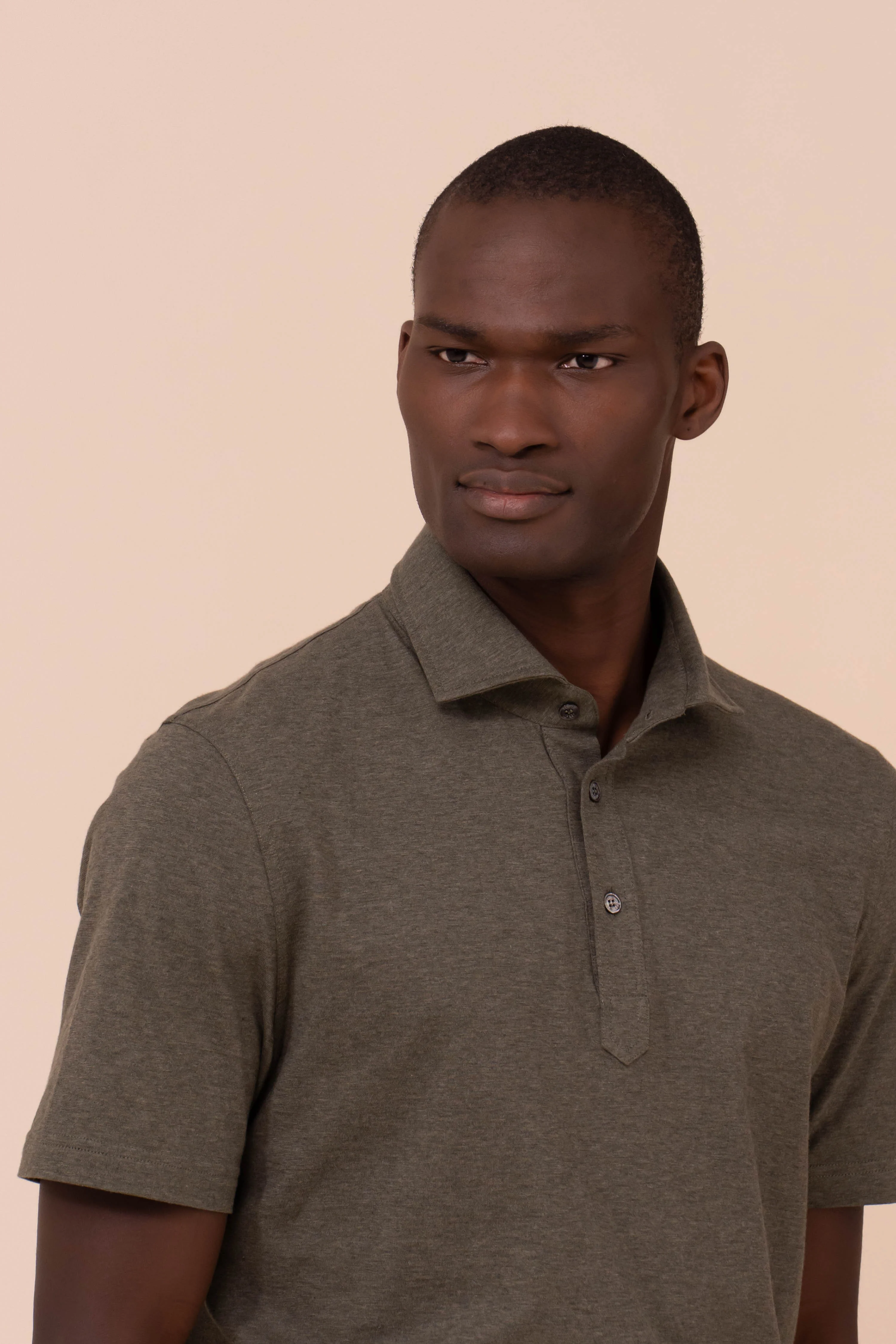 Tre Cotton Jersey Mélange Polo - Image 4