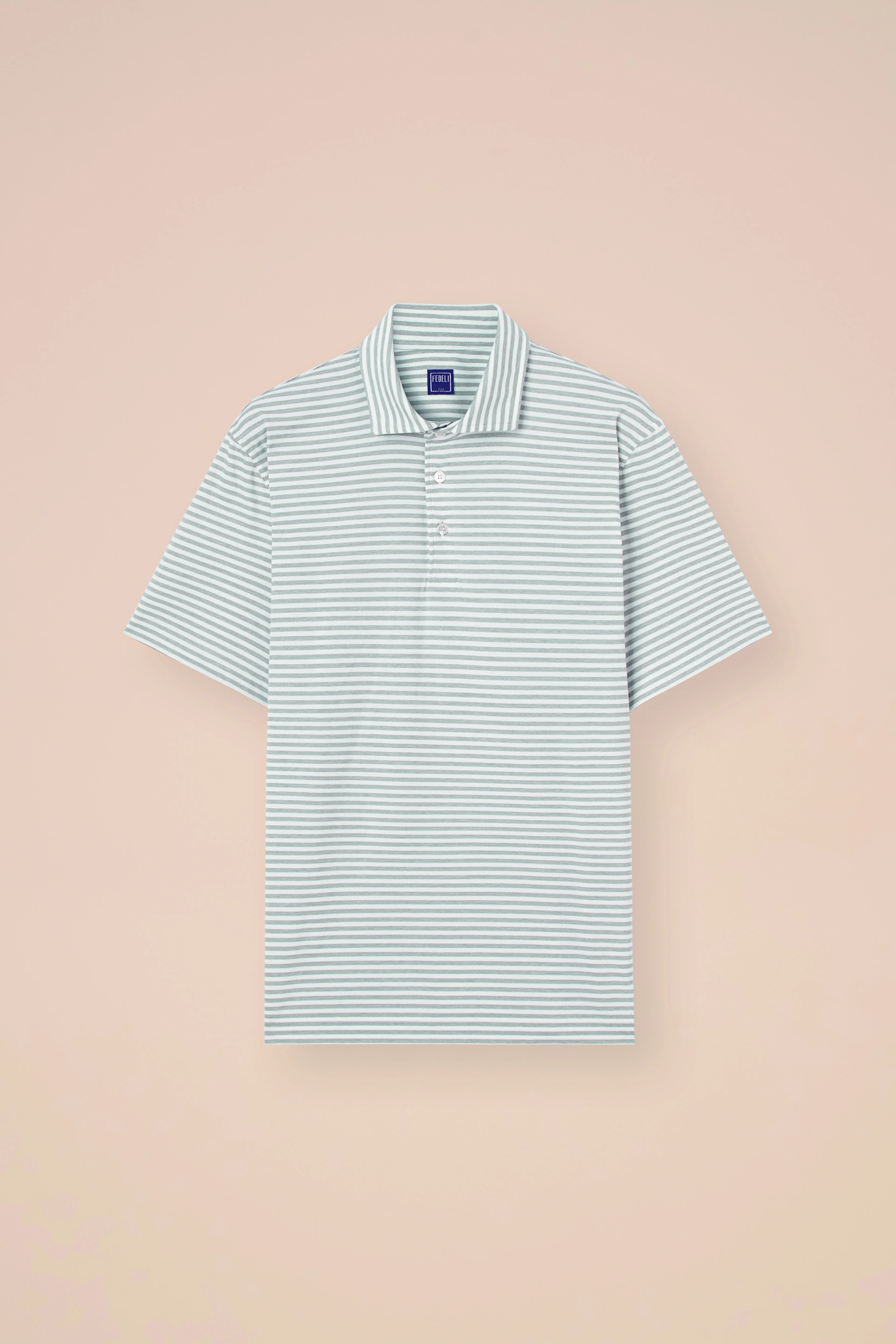 Zero Techno Jersey Striped Polo - Image 6