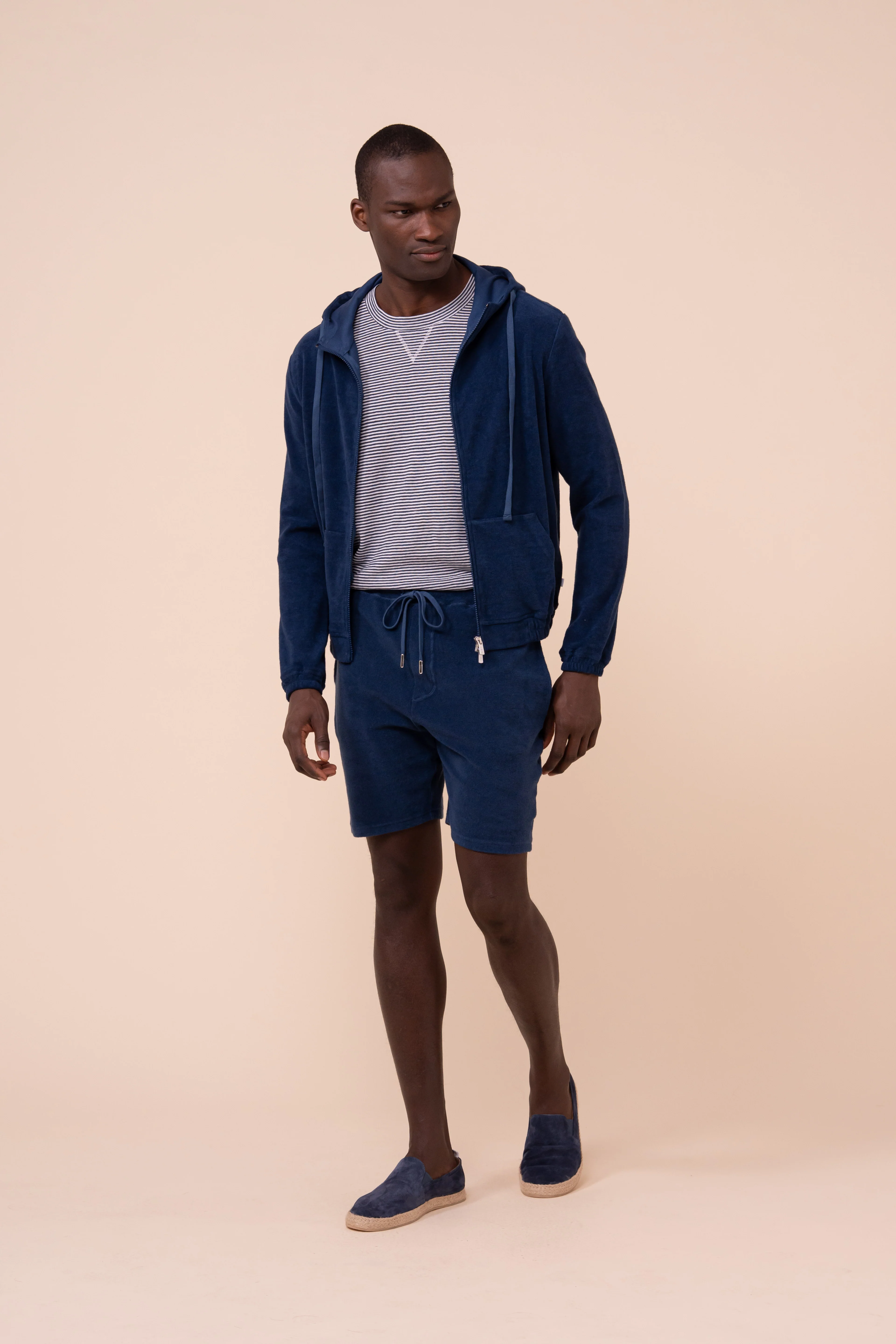 Zoom Terry Cotton Zipped Hoodie - Image 2