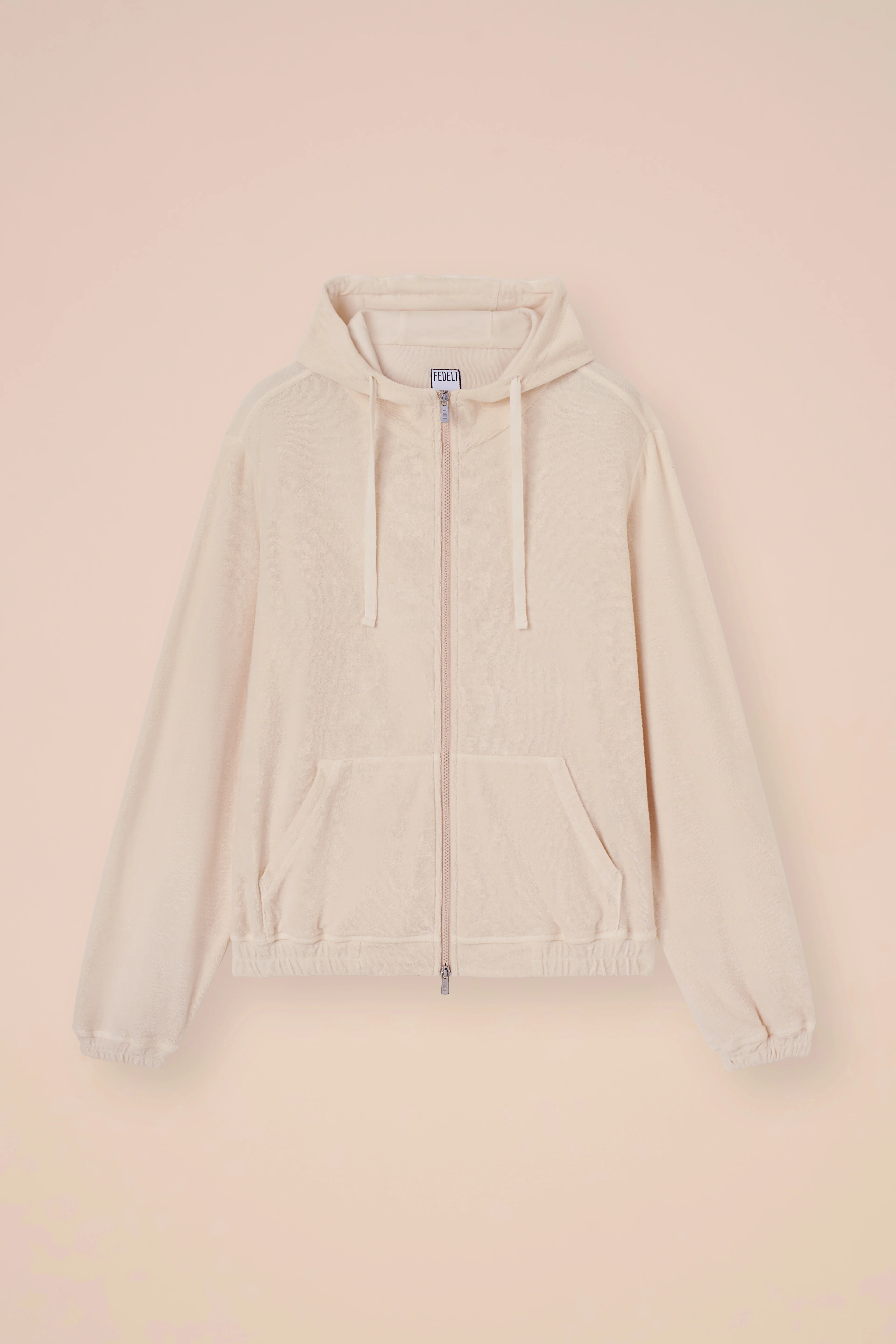 Zoom Terry Cotton Zipped Hoodie - Image 7